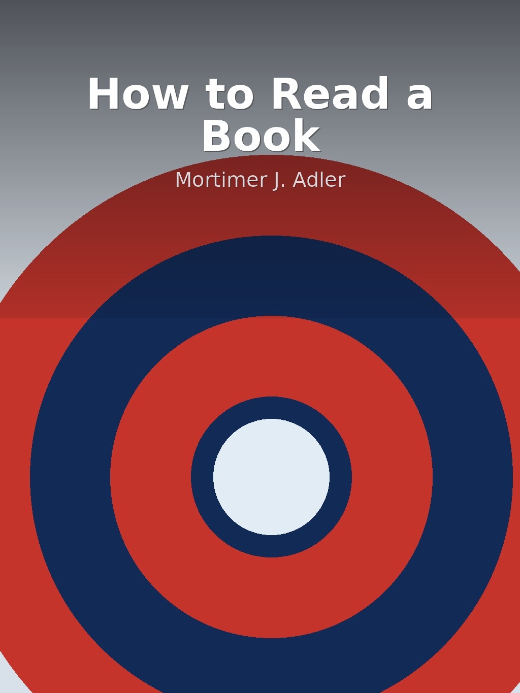 How to Read a Book by Mortimer J. Adler book cover