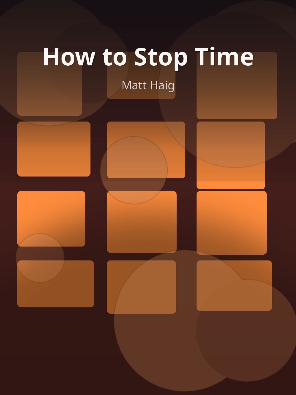 How to Stop Time by Matt Haig book cover