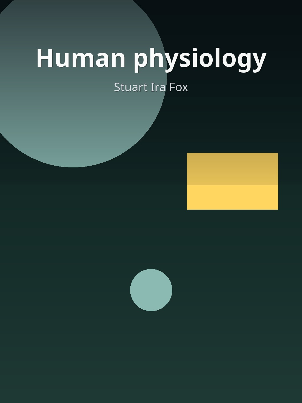 Human physiology by Stuart Ira Fox book cover