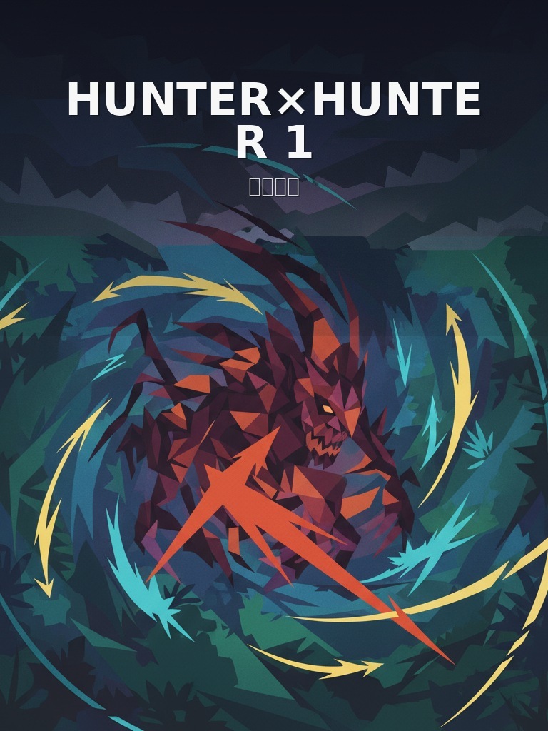 HUNTER×HUNTER 1 by 冨樫義博 book cover