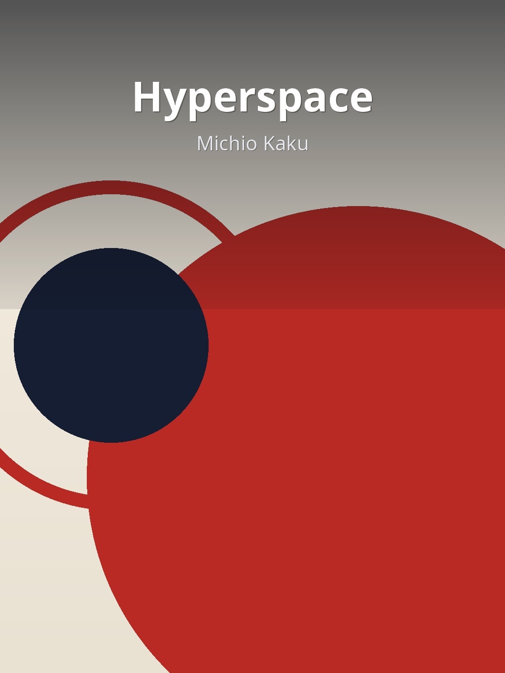 Hyperspace by Michio Kaku book cover