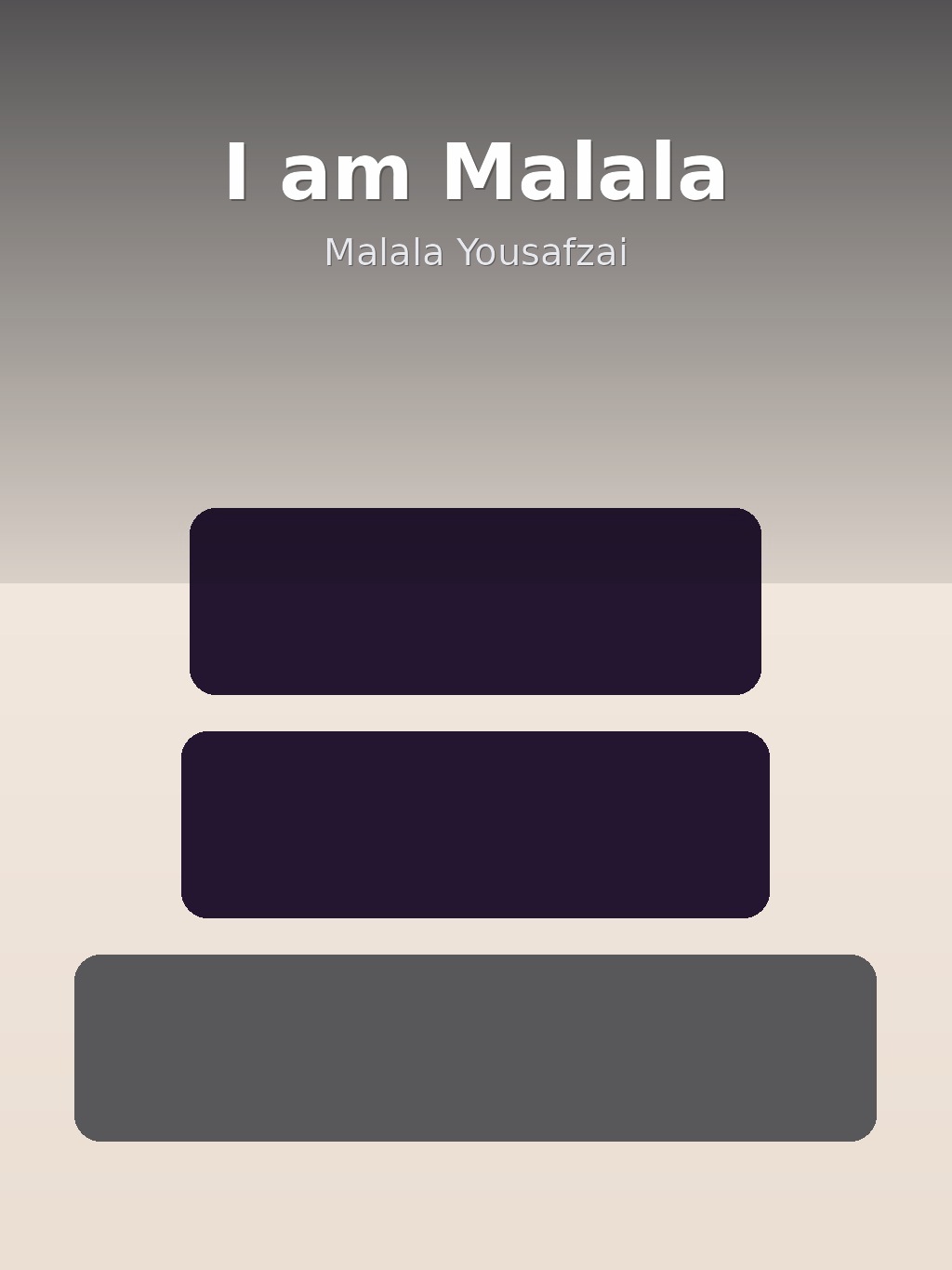 I am Malala by Malala Yousafzai book cover