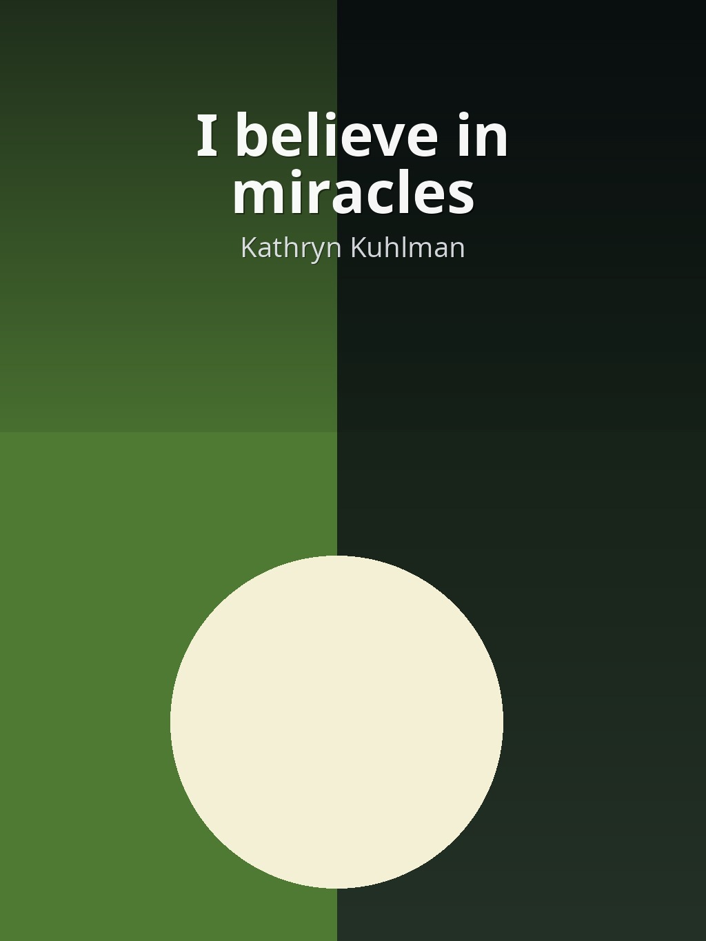 I believe in miracles by Kathryn Kuhlman book cover