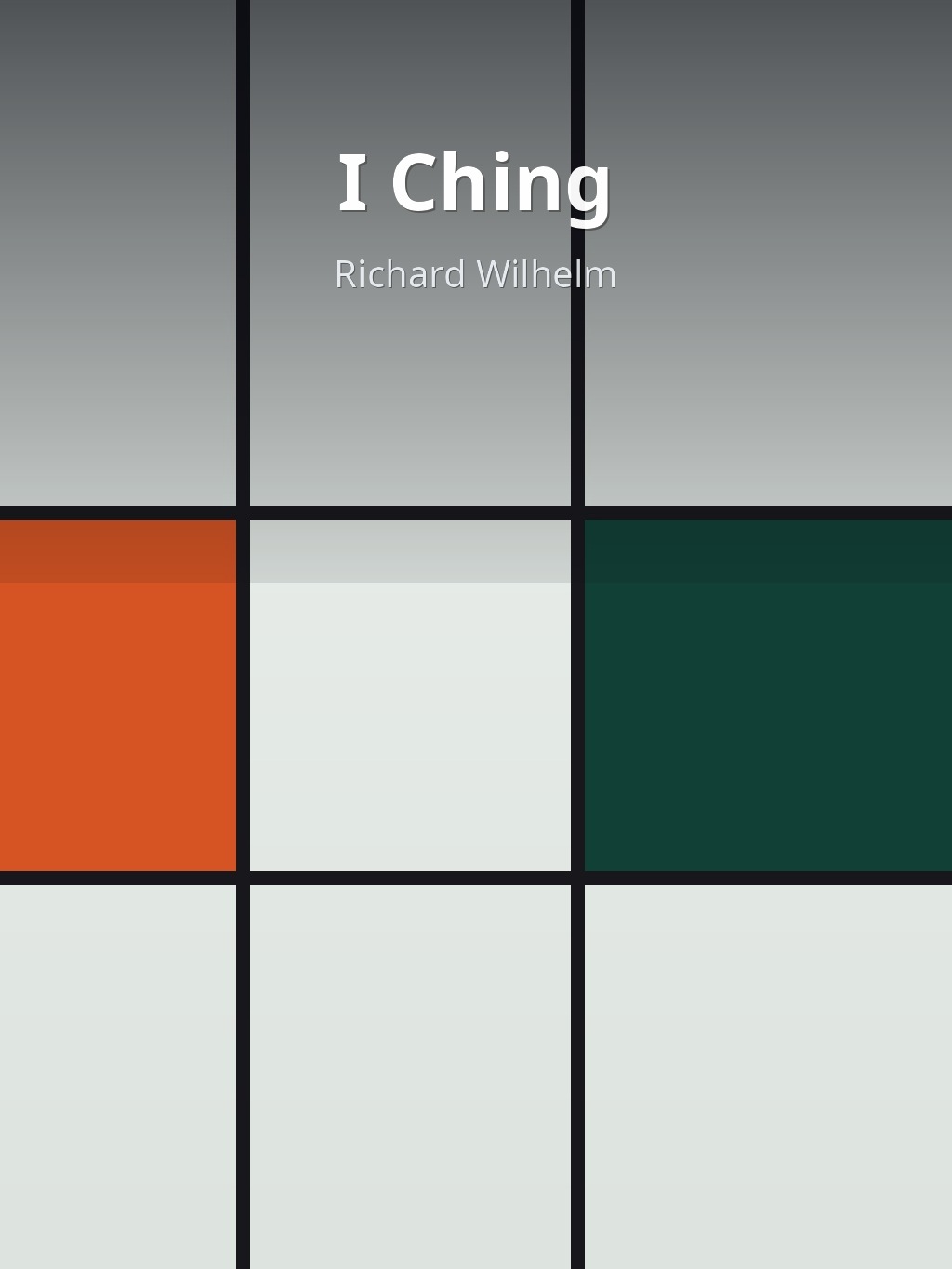 I Ching by Richard Wilhelm book cover