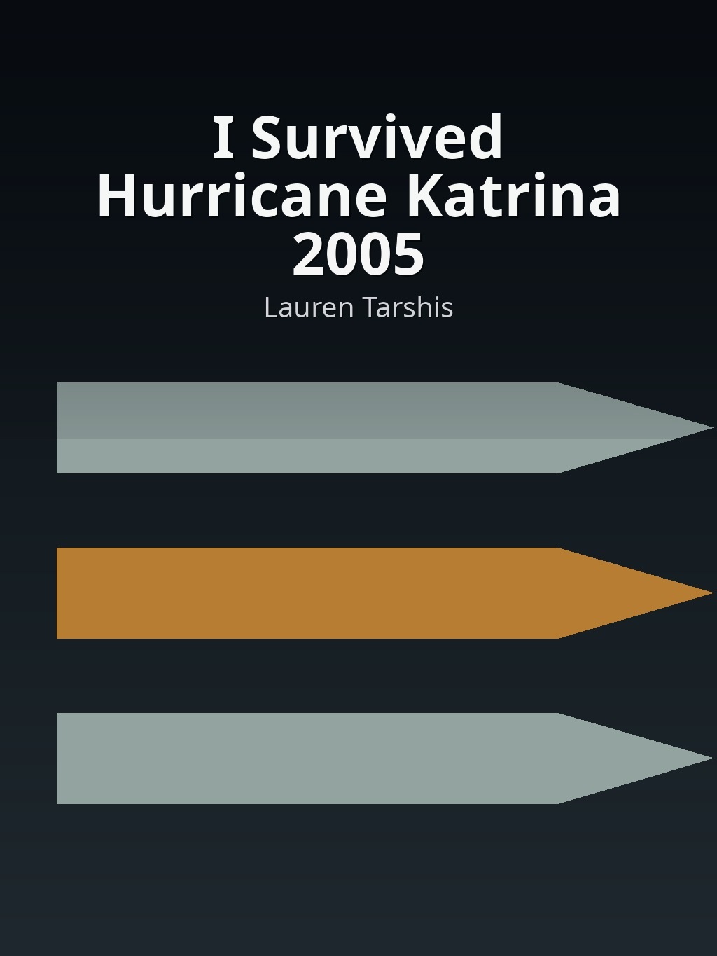 I Survived Hurricane Katrina 2005 by Lauren Tarshis book cover