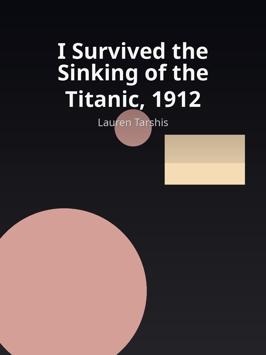 I Survived the Sinking of the Titanic, 1912 by Lauren Tarshis book cover