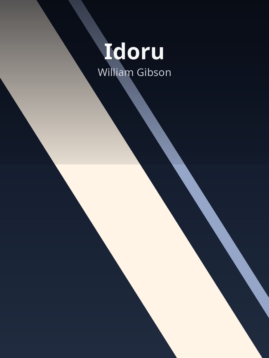 Idoru by William Gibson book cover