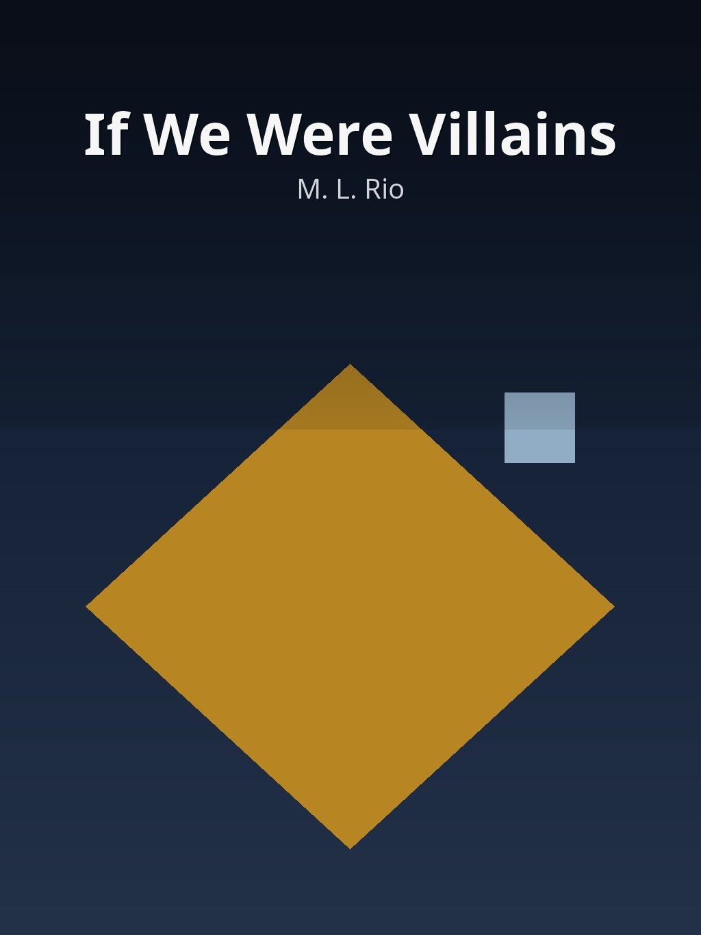 If We Were Villains by M. L. Rio book cover