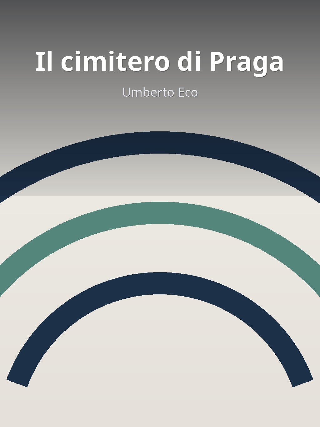 Il cimitero di Praga by Umberto Eco book cover