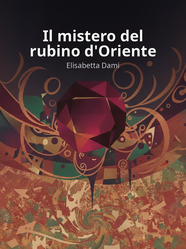 Il mistero del rubino d'Oriente by Elisabetta Dami book cover