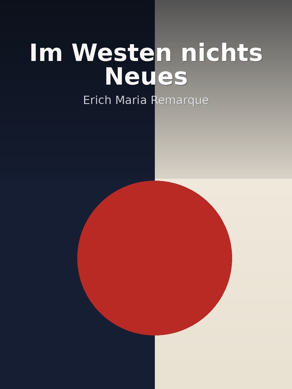 Im Westen nichts Neues by Erich Maria Remarque book cover