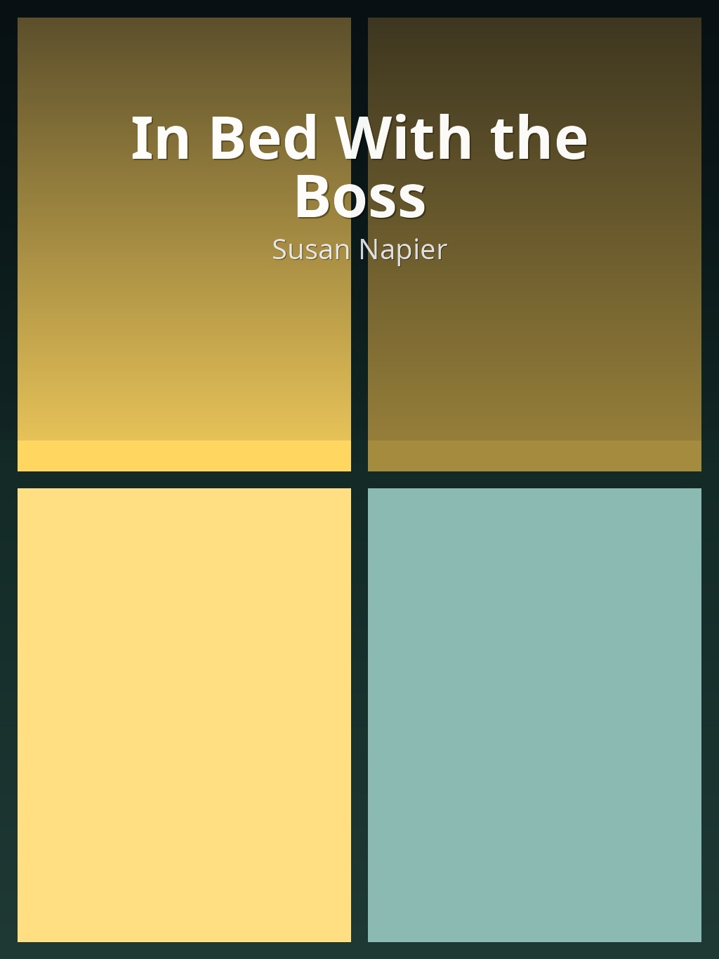 In Bed With the Boss by Susan Napier book cover