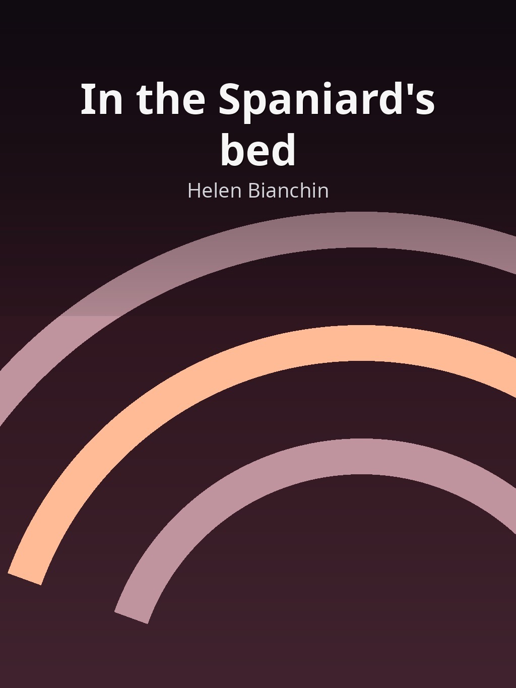 In the Spaniard's bed by Helen Bianchin book cover