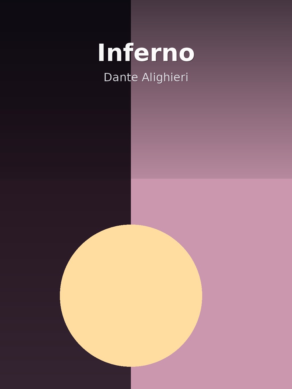 Inferno by Dante Alighieri book cover