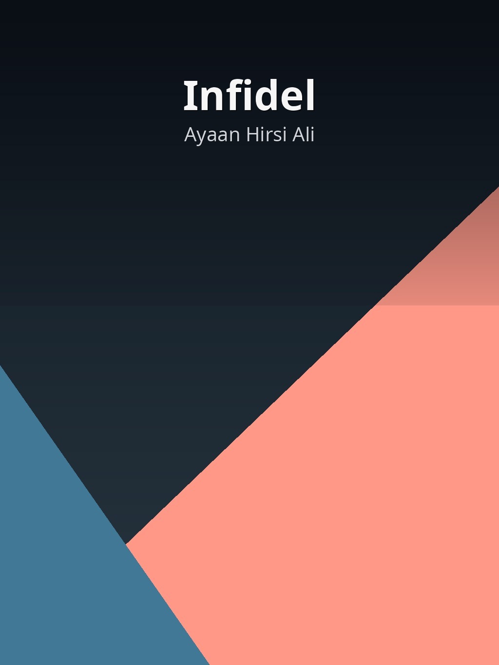 Infidel by Ayaan Hirsi Ali book cover