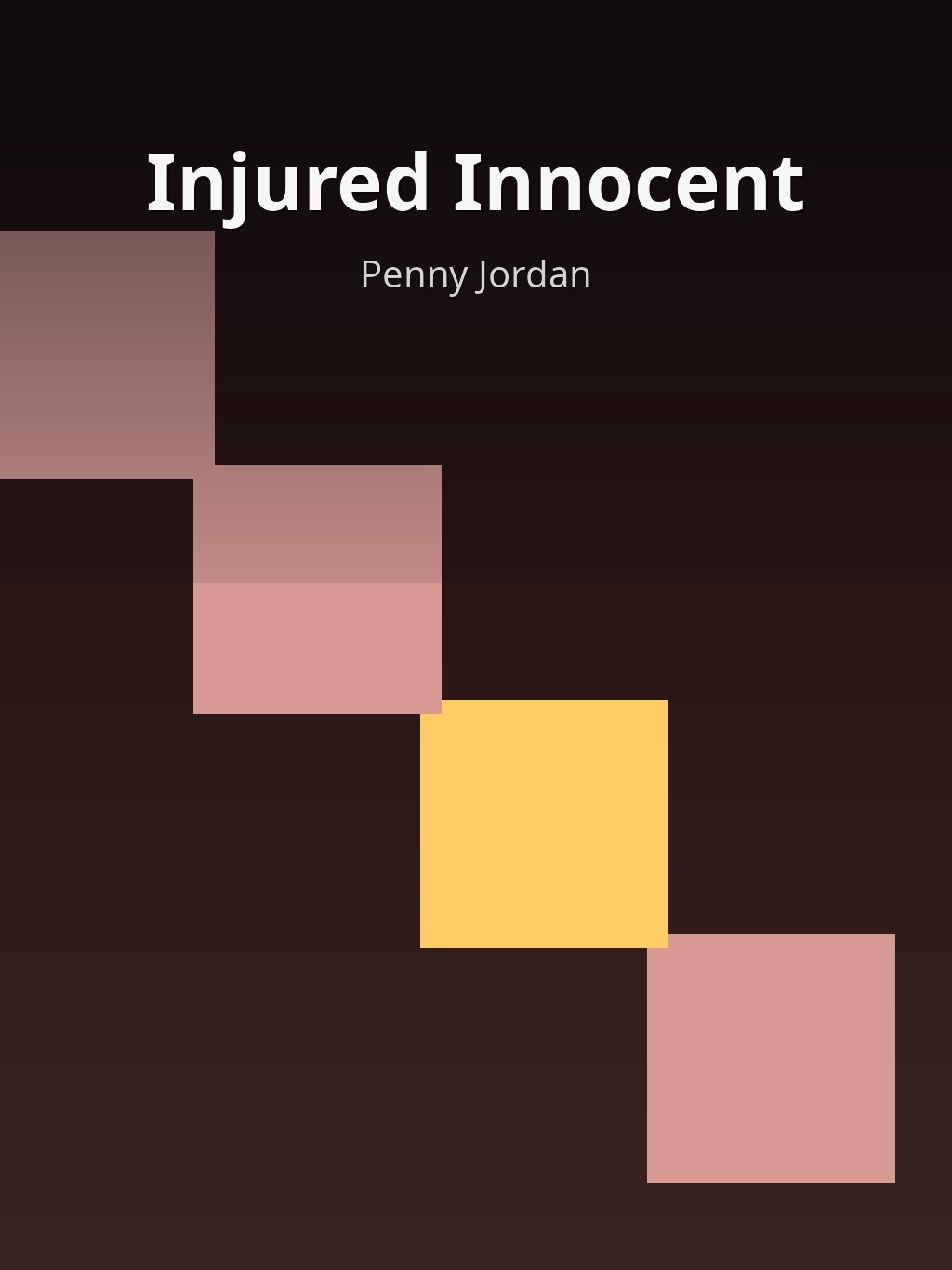 Injured Innocent by Penny Jordan book cover
