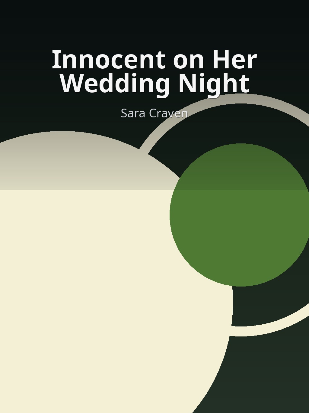 Innocent on Her Wedding Night by Sara Craven book cover