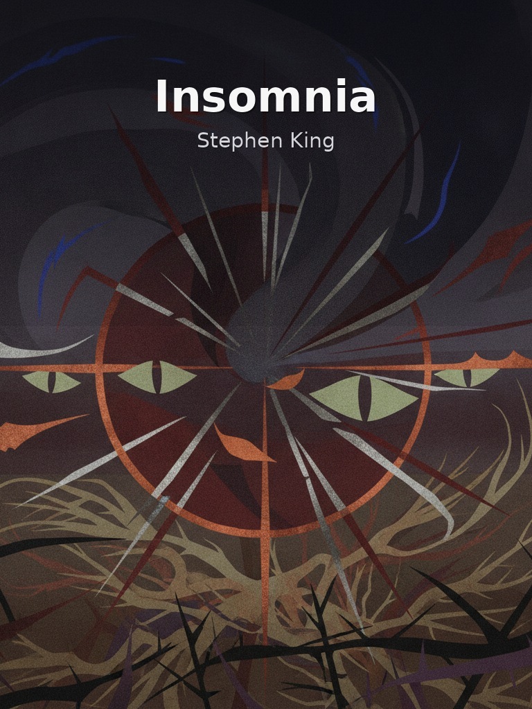 Insomnia by Stephen King book cover