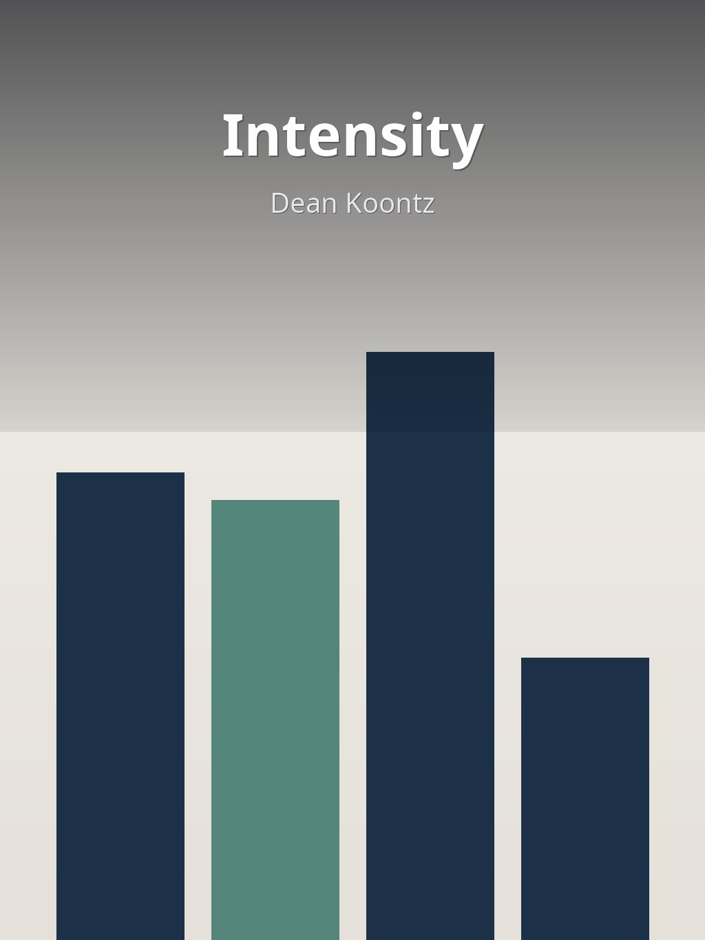 Intensity by Dean Koontz book cover