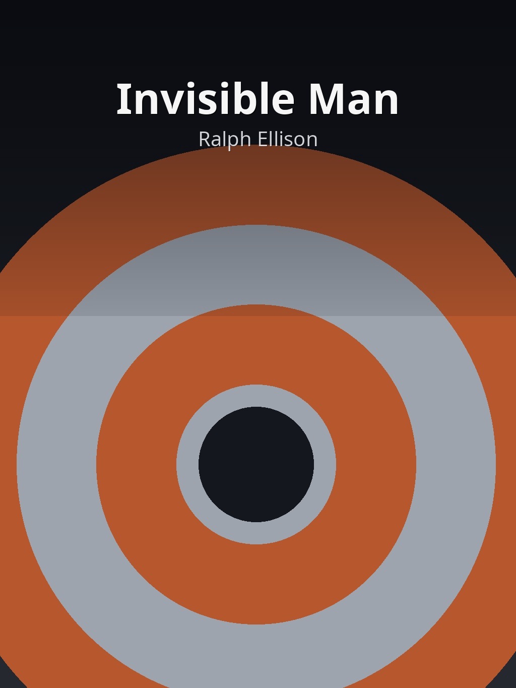 Invisible Man by Ralph Ellison book cover