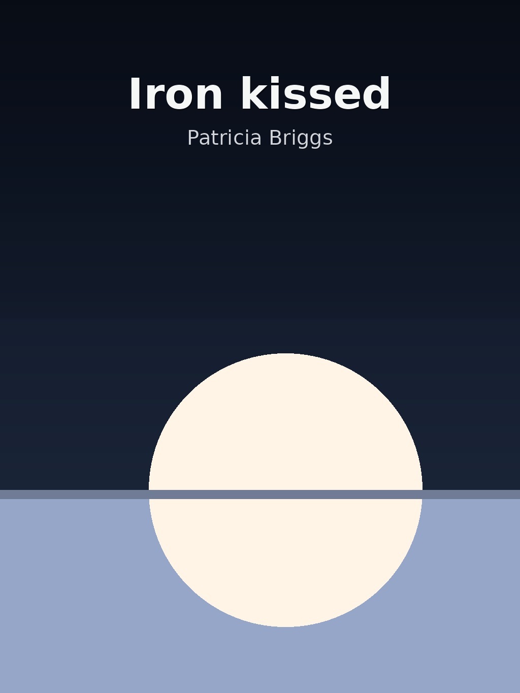 Iron kissed by Patricia Briggs book cover