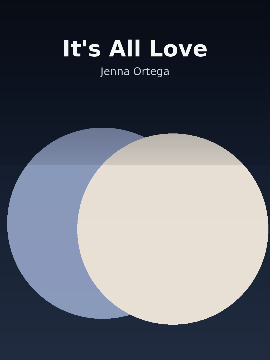 It's All Love by Jenna Ortega book cover