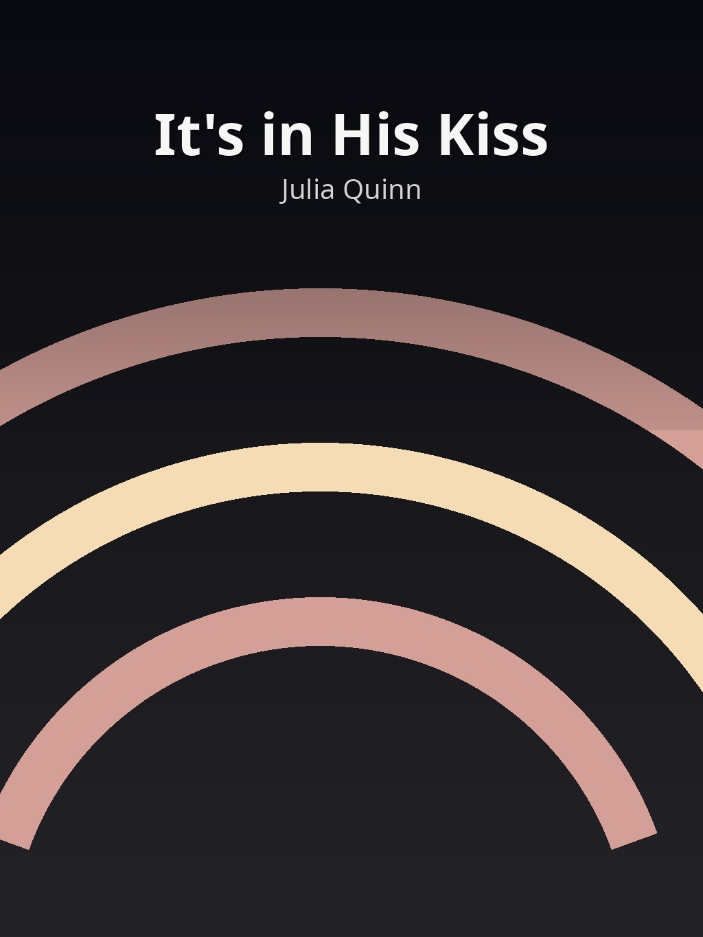 It's in His Kiss by Julia Quinn book cover