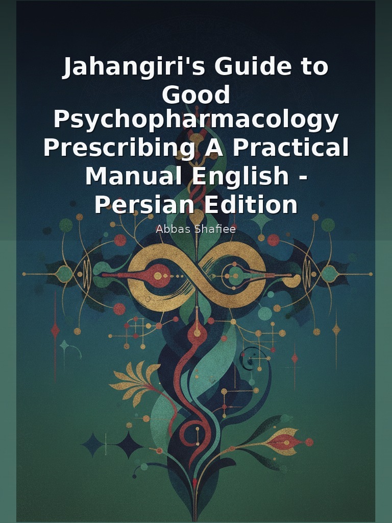 Jahangiri's Guide to Good Psychopharmacology Prescribing A Practical Manual English - Persian Edition by Abbas Shafiee book cover