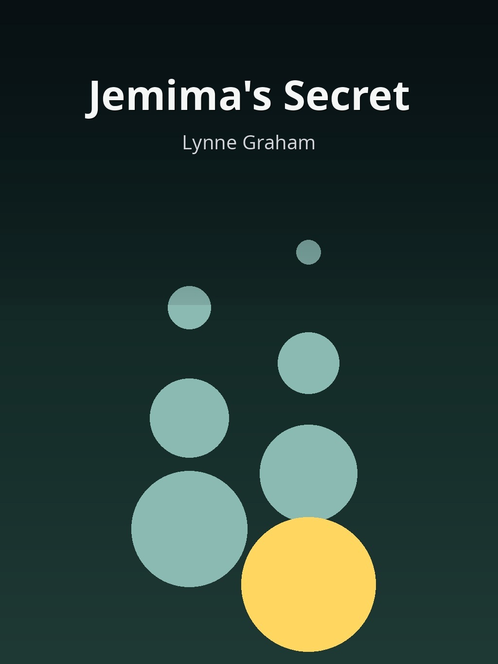 Jemima's Secret by Lynne Graham book cover