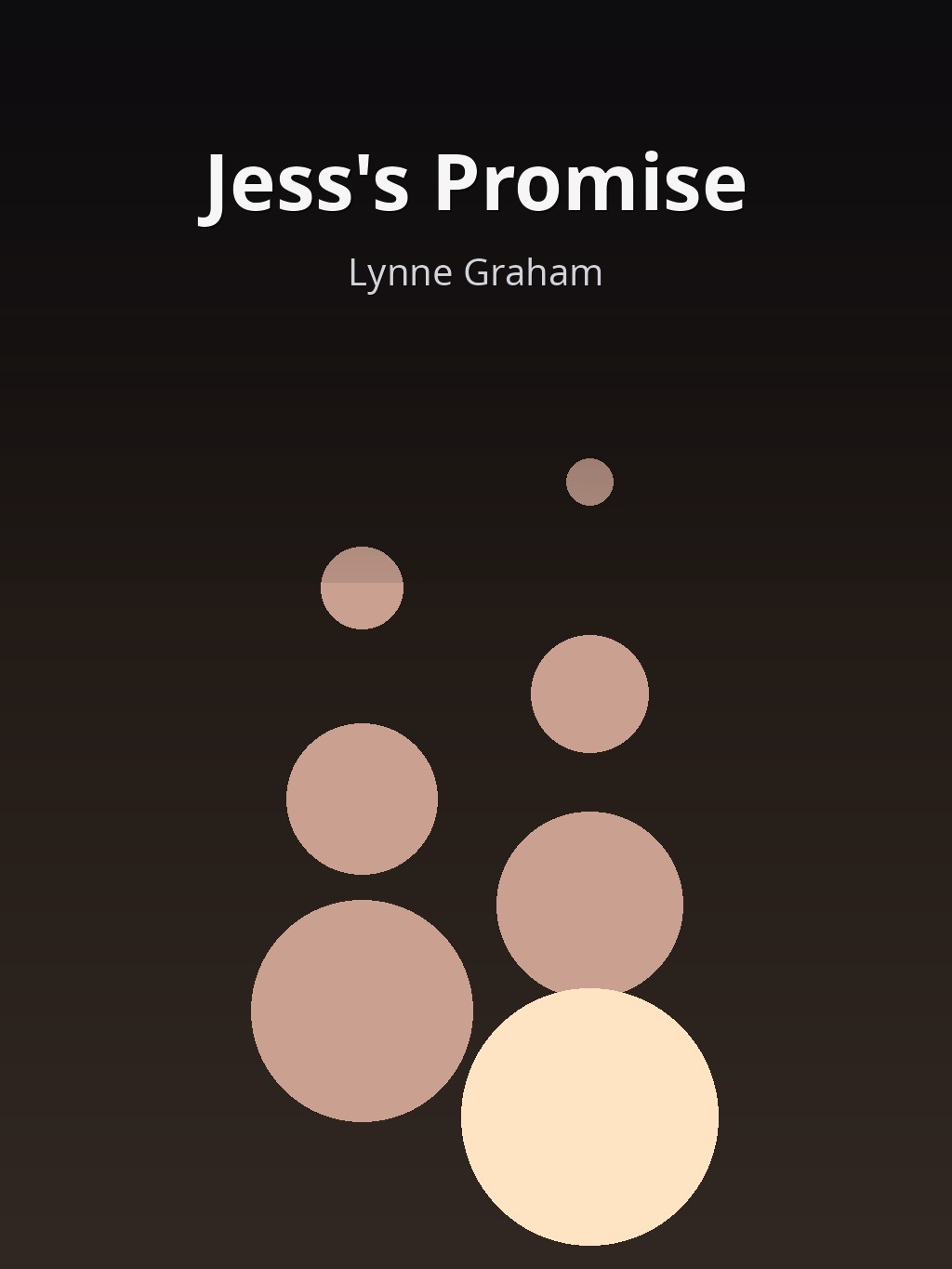 Jess's Promise by Lynne Graham book cover