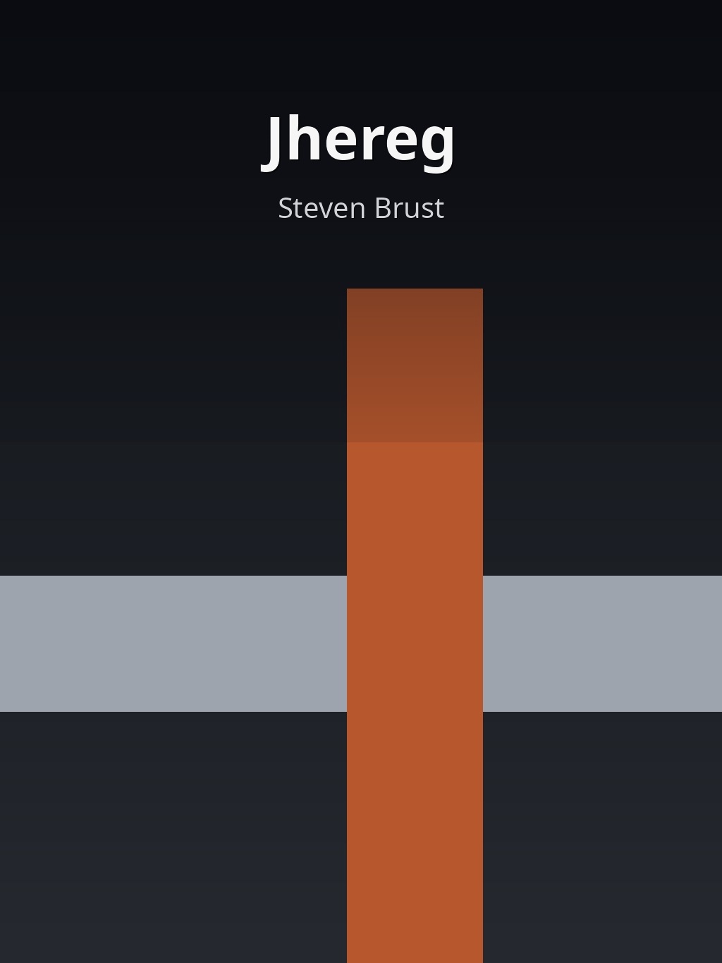 Jhereg by Steven Brust book cover
