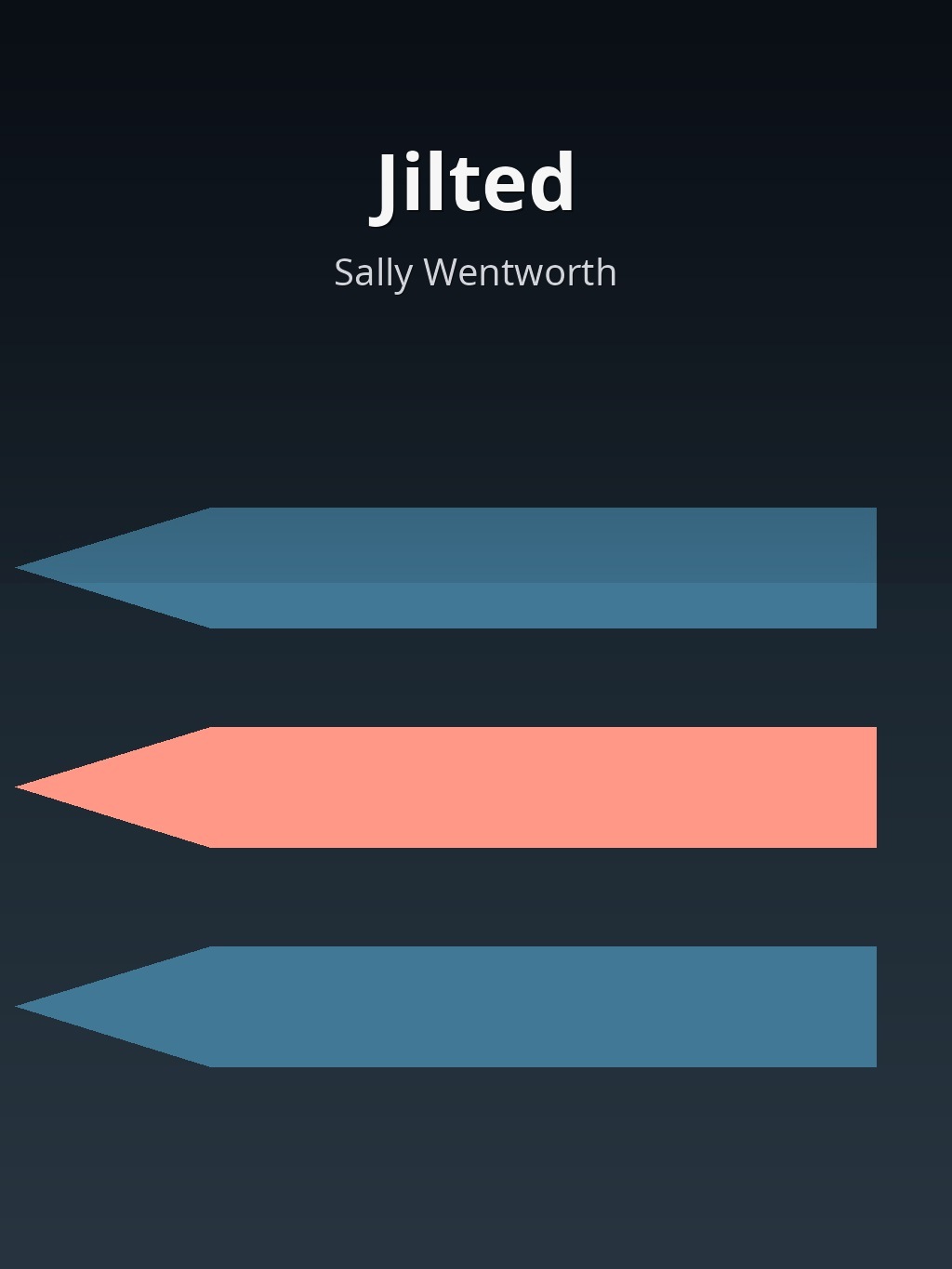 Jilted by Sally Wentworth book cover