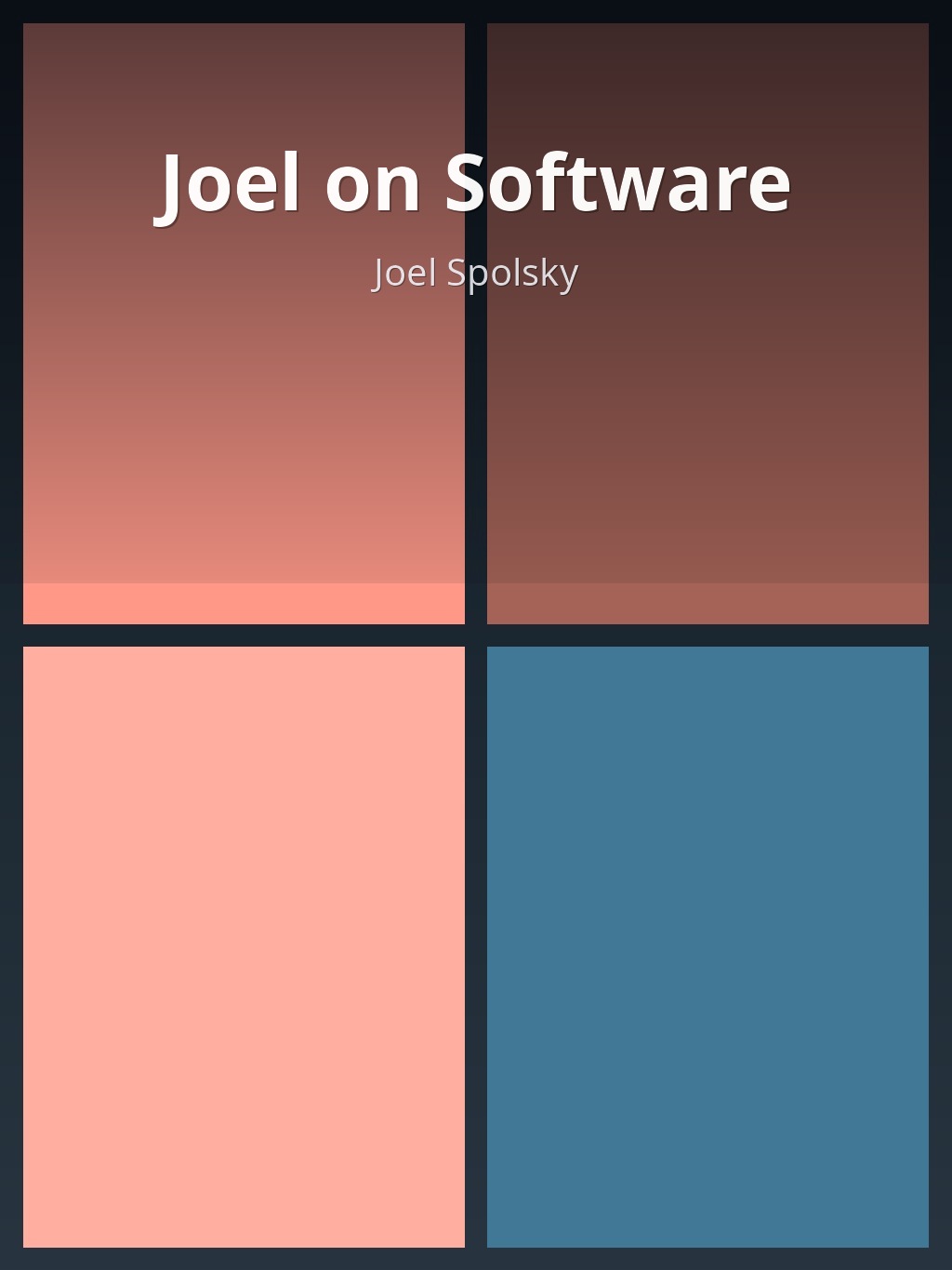 Joel on Software by Joel Spolsky book cover