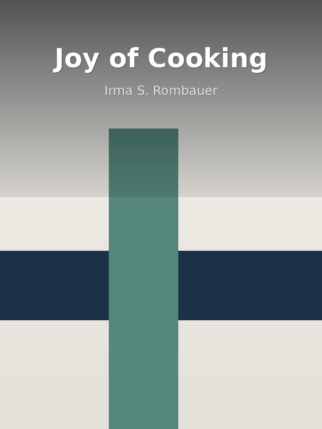 Joy of Cooking by Irma S. Rombauer book cover