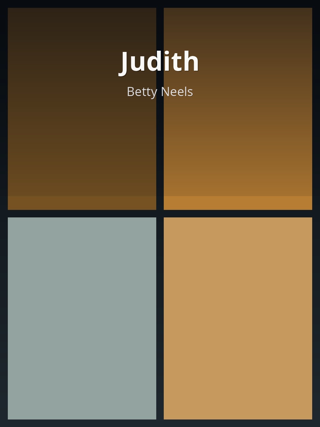 Judith by Betty Neels book cover