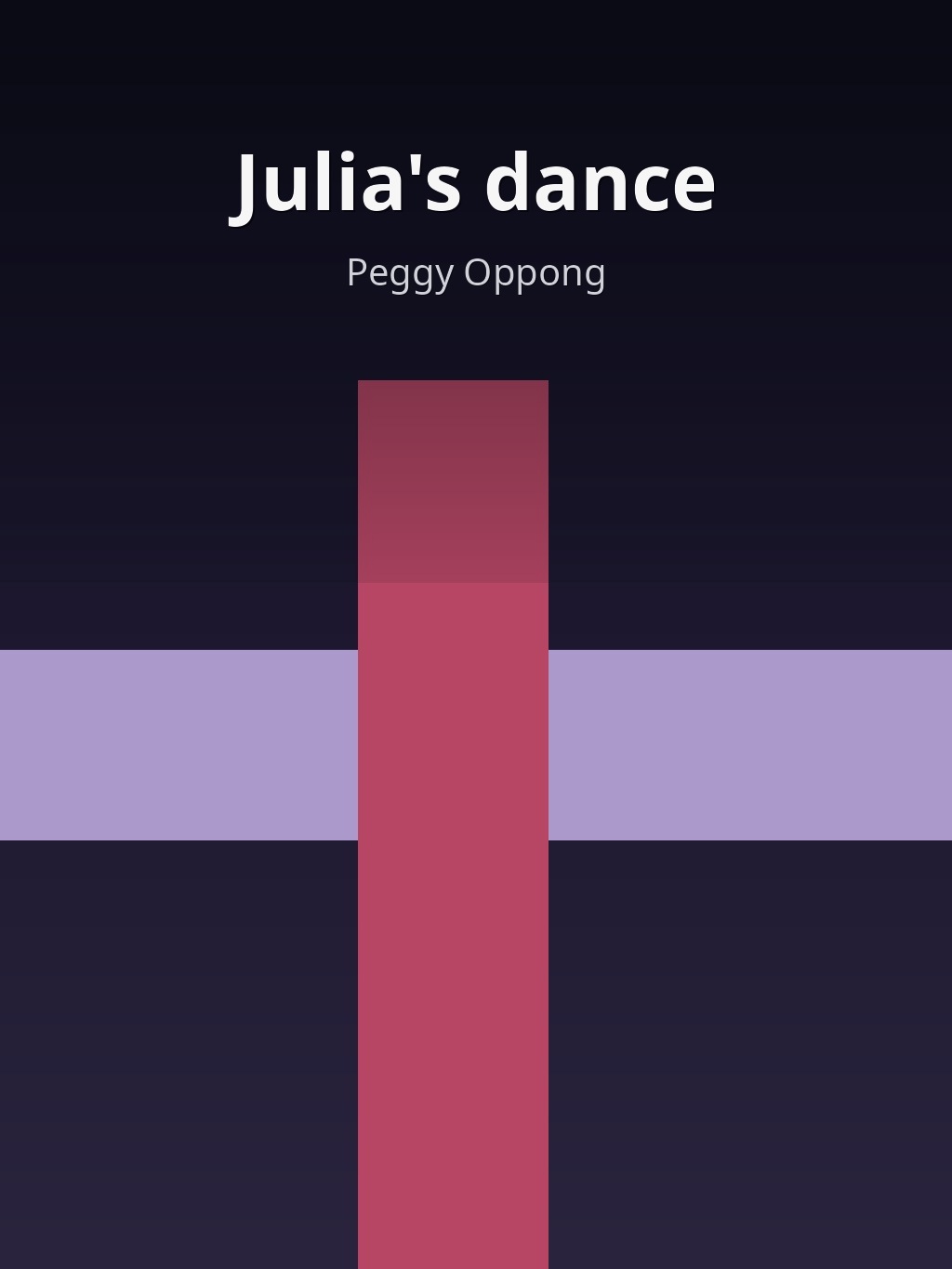 Julia's dance by Peggy Oppong book cover