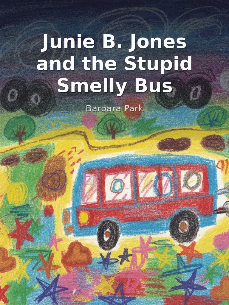 Junie B. Jones and the Stupid Smelly Bus by Barbara Park book cover