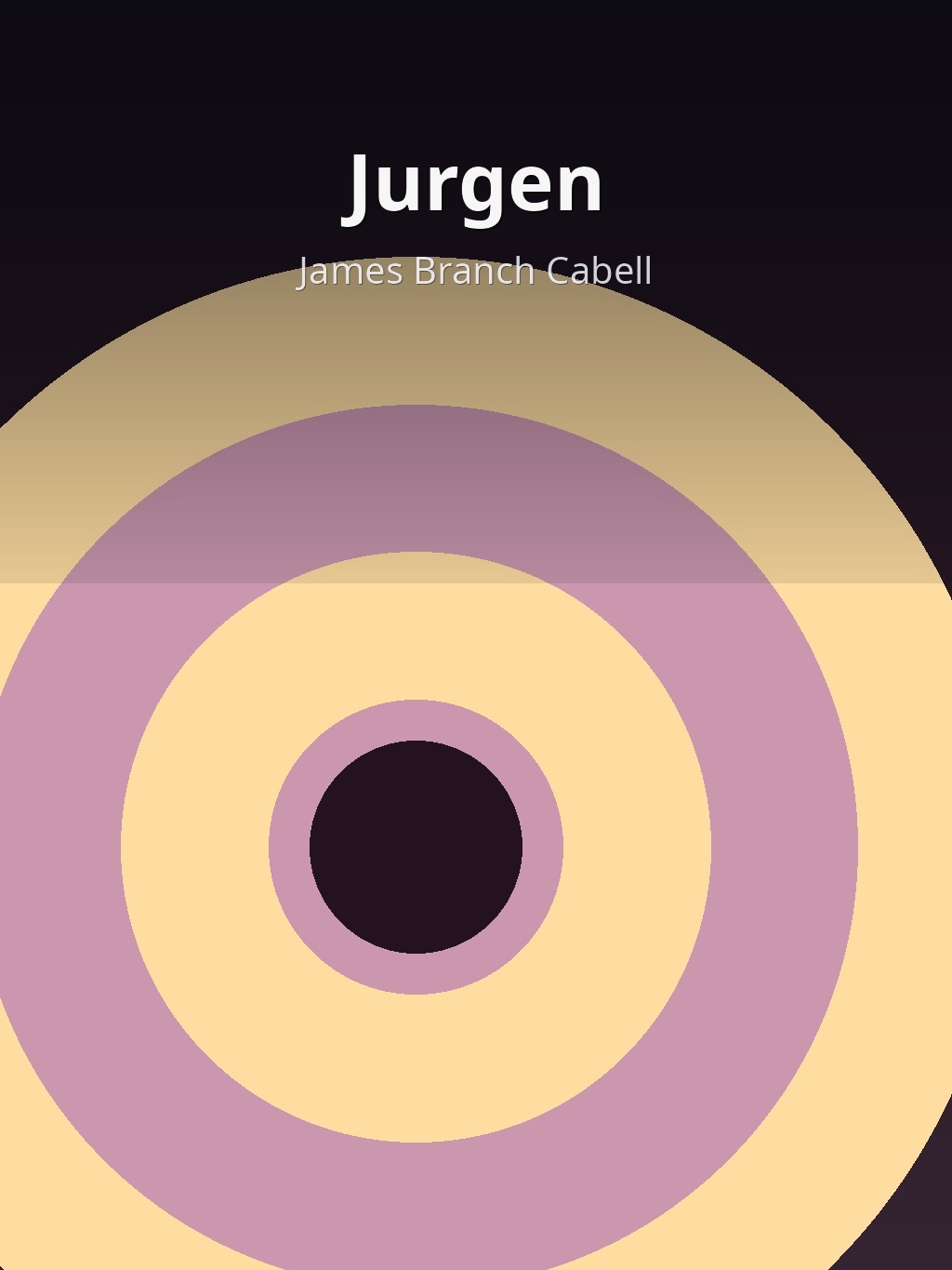 Jurgen by James Branch Cabell book cover