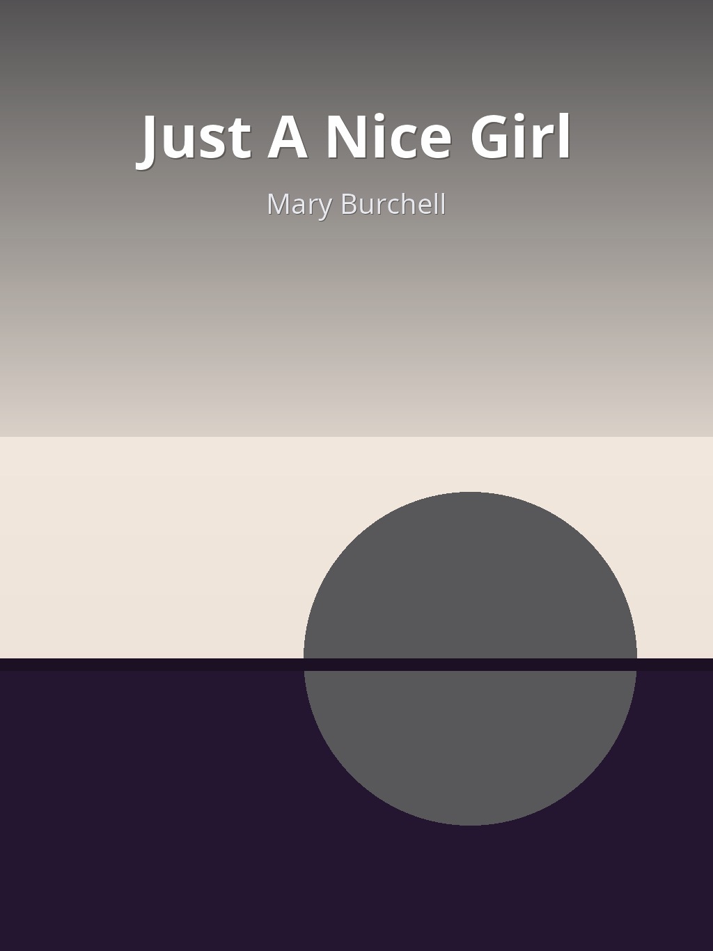 Just A Nice Girl by Mary Burchell book cover