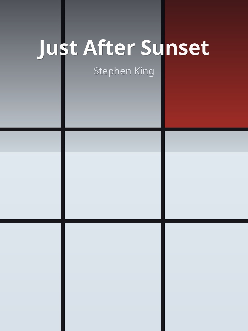 Just After Sunset by Stephen King book cover