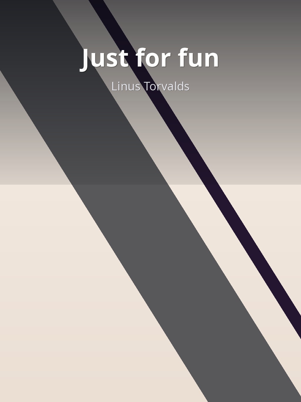 Just for fun by Linus Torvalds book cover