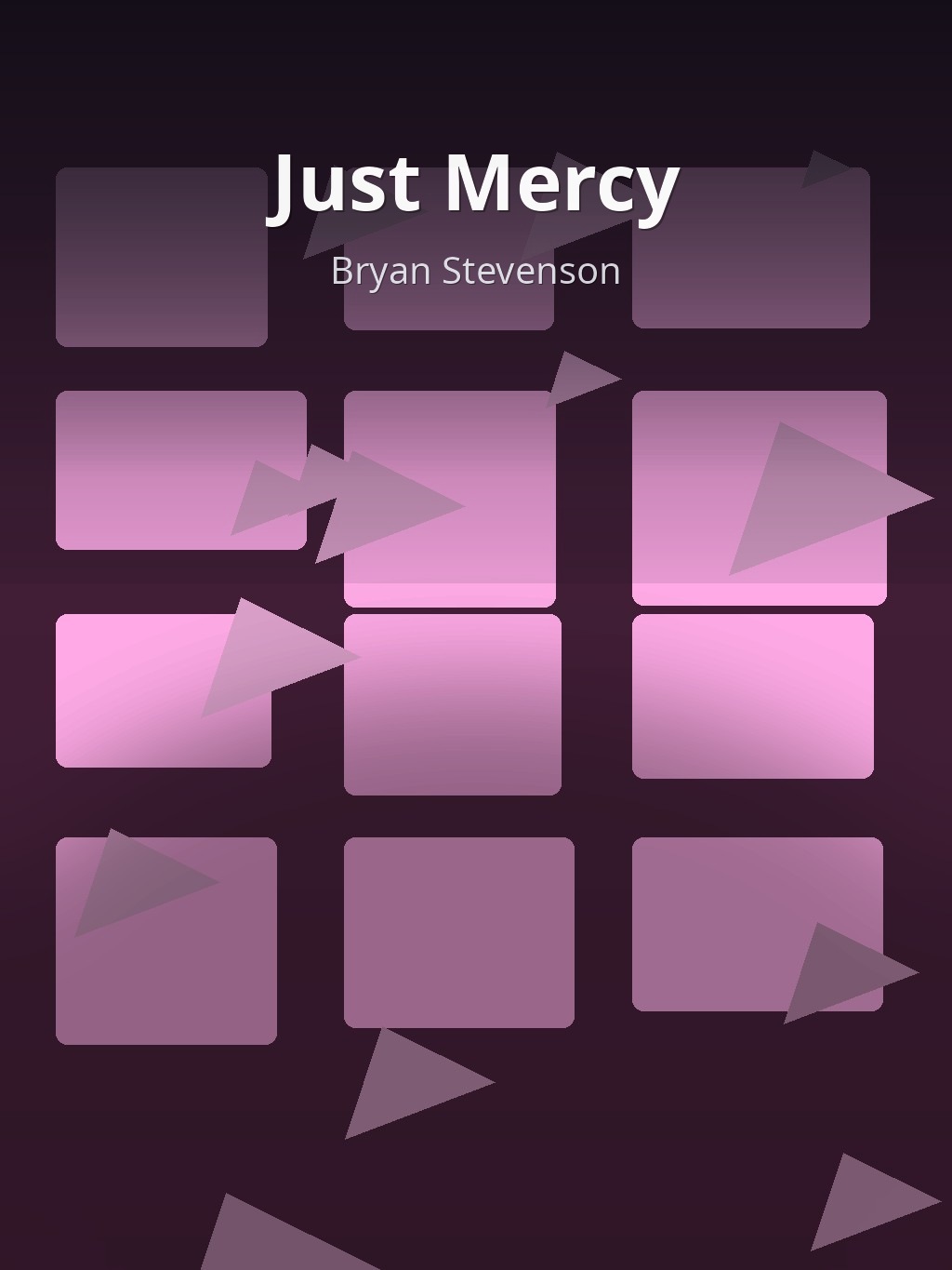 Just Mercy by Bryan Stevenson book cover