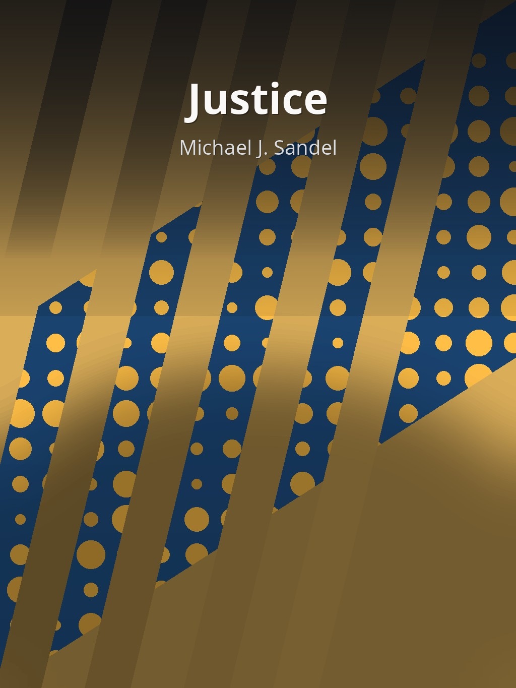 Justice by Michael J. Sandel book cover