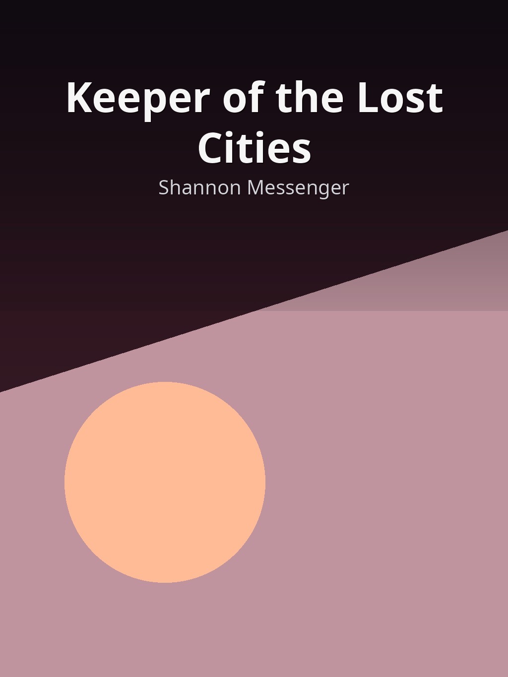 Keeper of the Lost Cities by Shannon Messenger book cover