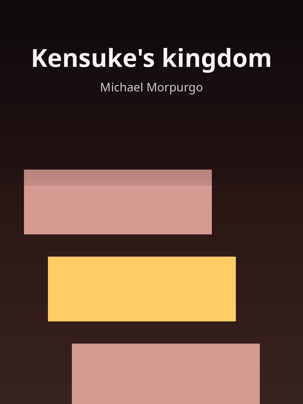 Kensuke's kingdom by Michael Morpurgo book cover
