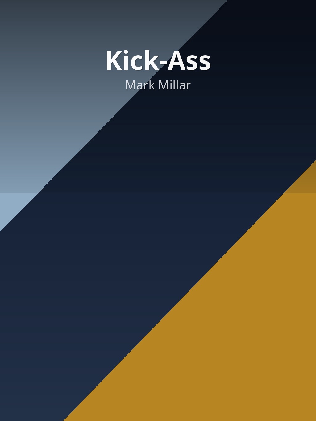 Kick-Ass by Mark Millar book cover