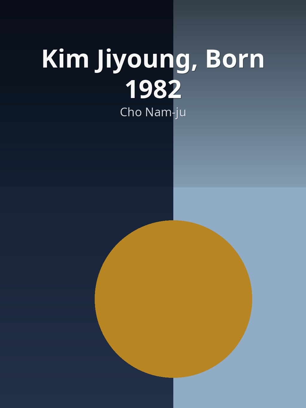 Kim Jiyoung, Born 1982 by Cho Nam-ju book cover