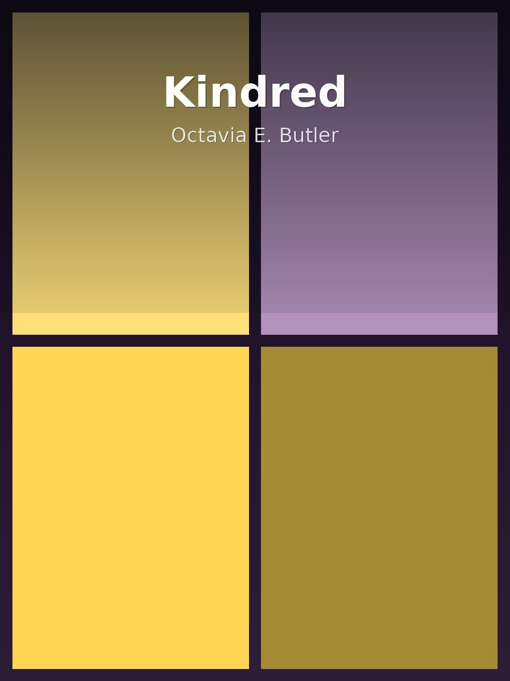Kindred by Octavia E. Butler book cover