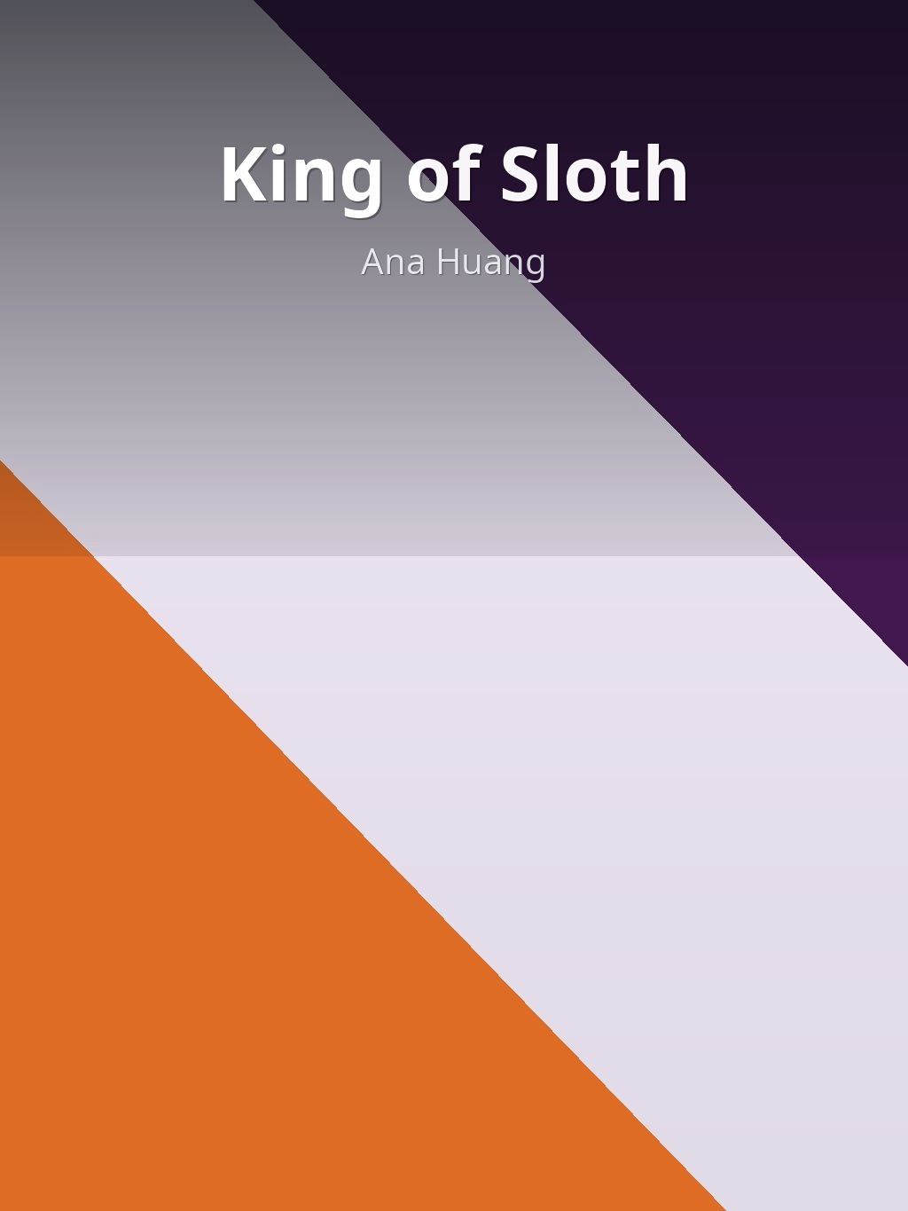King of Sloth by Ana Huang book cover