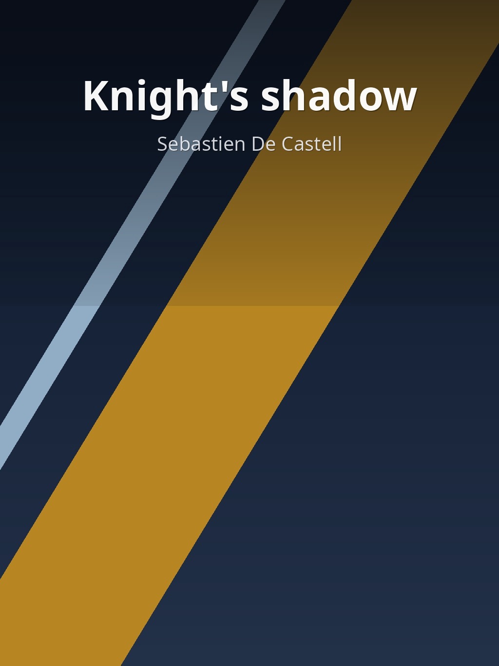 Knight's shadow by Sebastien De Castell book cover